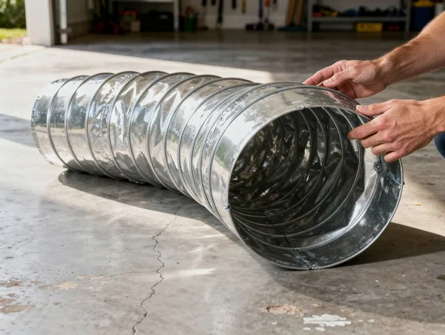 Bristol Dryer Vent Cleaning specialist using advanced equipment for thorough duct cleaning in Bristol