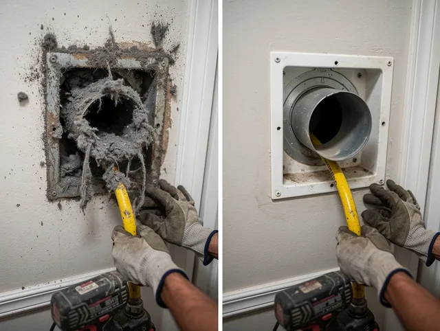 Expert gas dryer vent cleaning by Bristol Dryer Vent Cleaning in Bristol