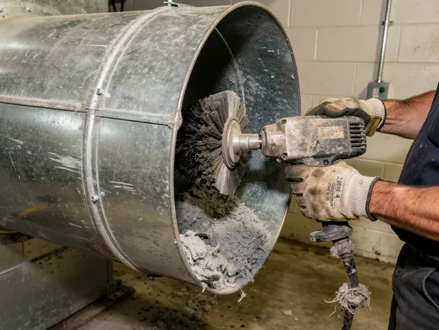 Industrial-grade dryer vent cleaning by Bristol Dryer Vent Cleaning in Bristol